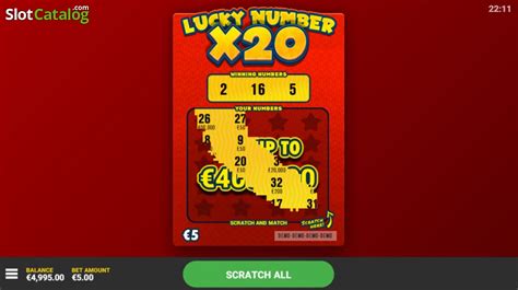 Lucky Number X20 Betsson